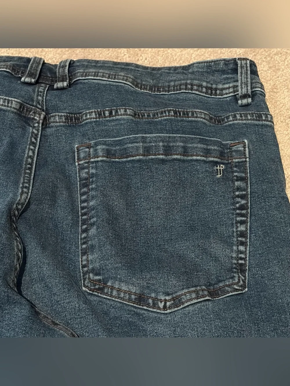 TPJ The Perfect Jeans Men’s Size 36x36 Athletic Fit Dark Wash Stretch